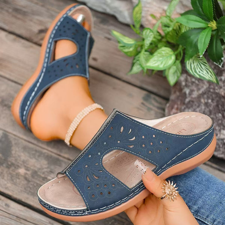 Women's Summer Breathable Cutout Sandals – Lightweight, Soft & Perfect for All-Day Wear