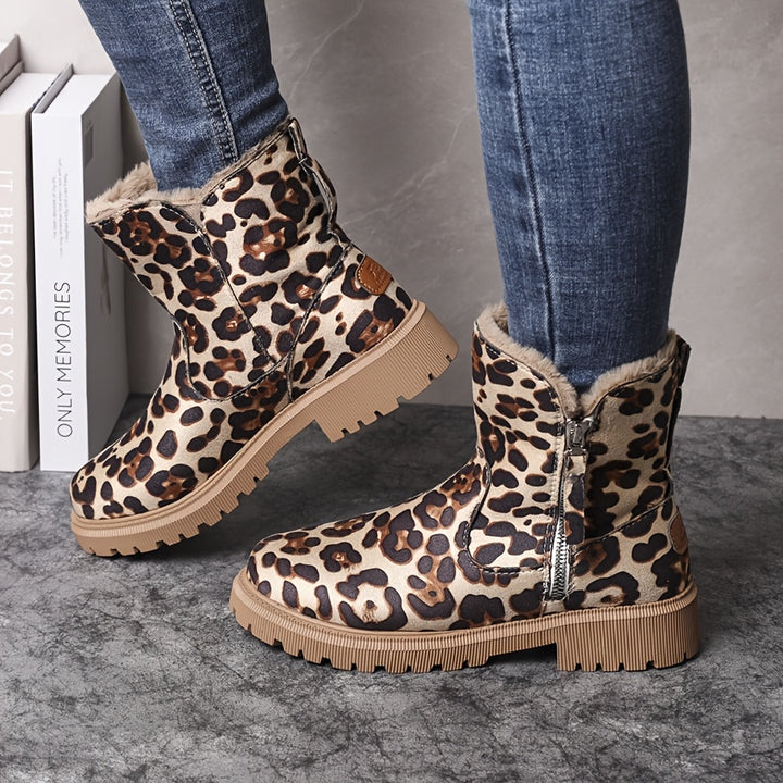 Women's Warm Plush-Lined Winter Boots