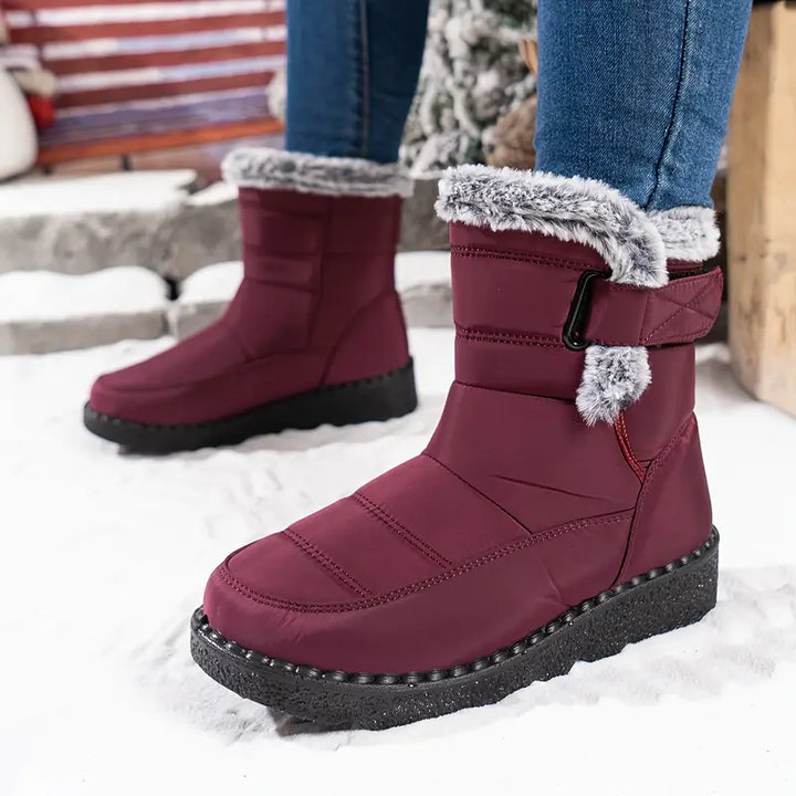 Women's Insulated Ankle Snow Boots – Stylish, Warm & Practical Cold-Weather Footwear