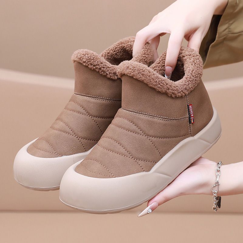 Women's Winter Warm Snow Boots – Stylish, Waterproof & Non-Slip Design