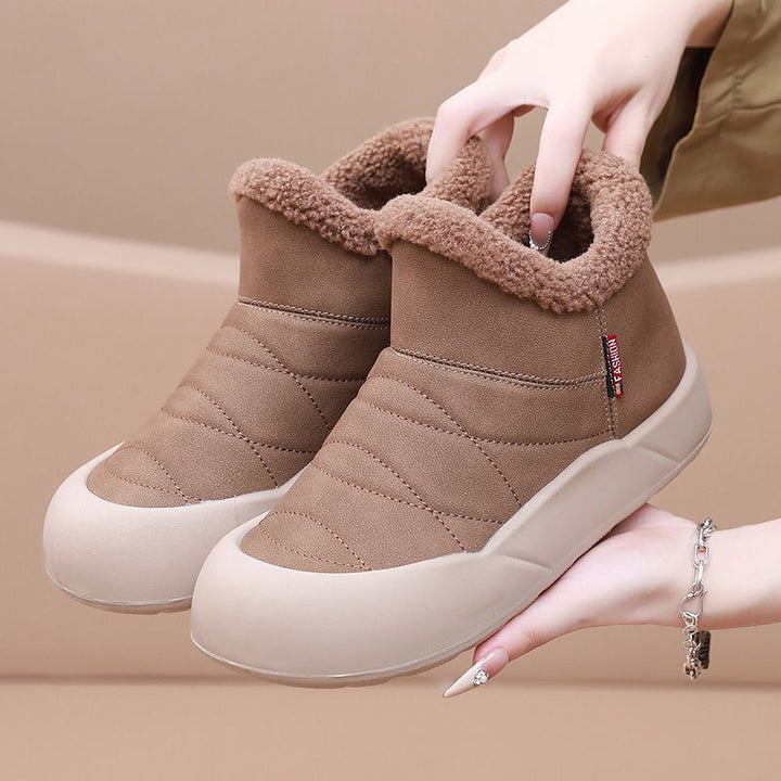 Women's Winter Warm Snow Boots – Stylish, Waterproof & Non-Slip Design