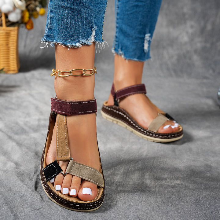 Women's Easy Comfort Walking Sandals – Adjustable Straps, Lightweight & Supportive