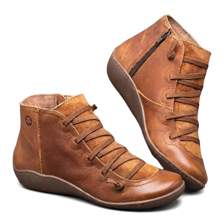 Women's Vintage Comfort Ankle Boots