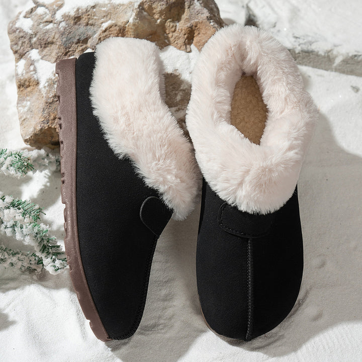 Women's Warm&Comfortable Home Mules – Comfortable Footwear for Autumn and Winter