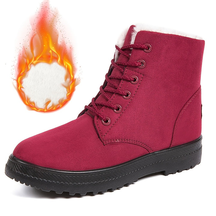 Women's Warm Winter Snow Boots – Cozy, Non-Slip Boots for Cold Weather
