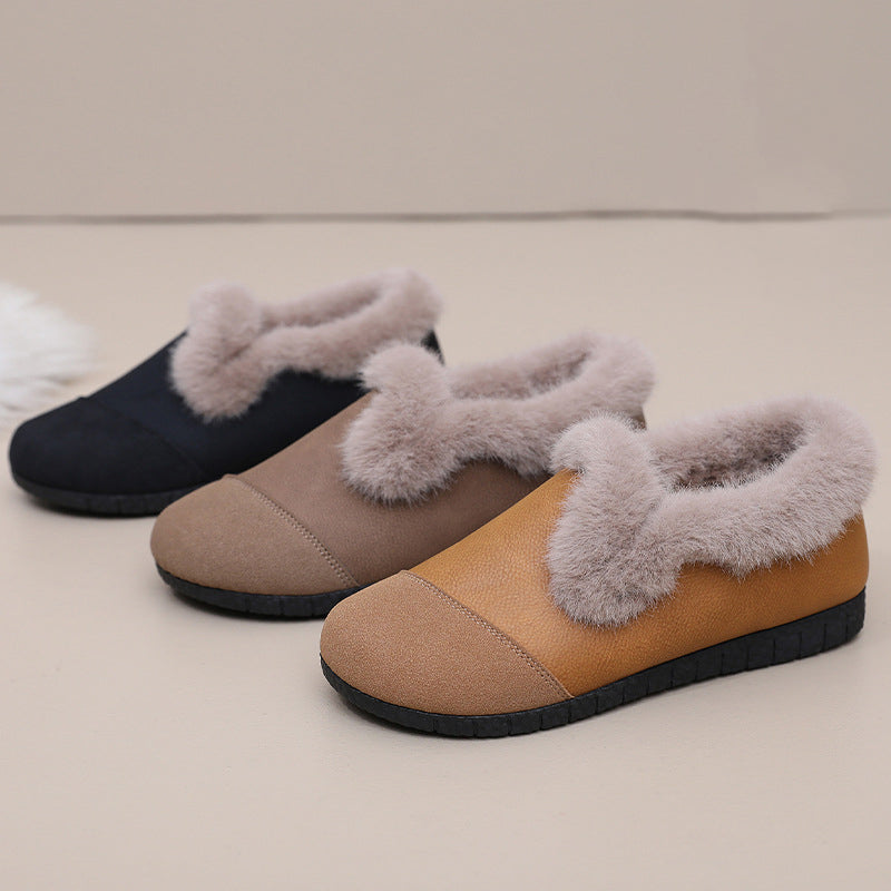 Easy Wear Winter Shoes for Women – Fleece Lined, Warm & Supportive