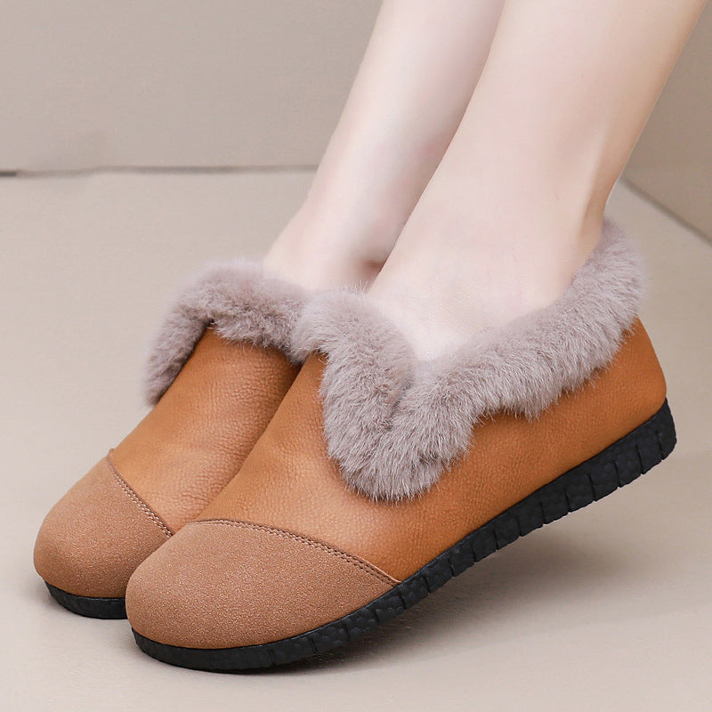 Easy Wear Winter Shoes for Women – Fleece Lined, Warm & Supportive