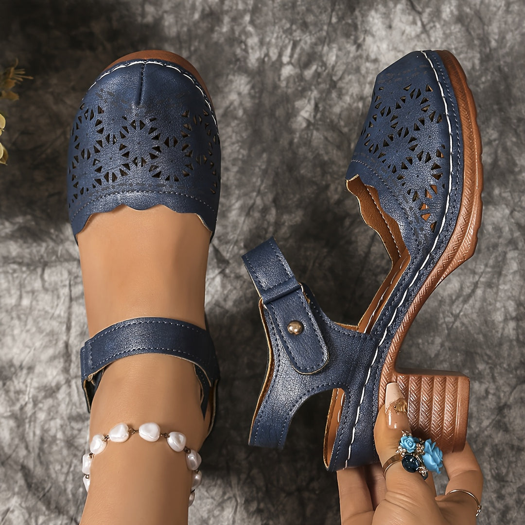 Women's Breathable Retro Sandals – Comfortable Everyday Summer Shoes