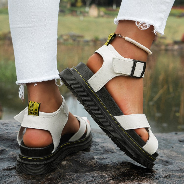 Women's Platform Sandals – Cushioned Comfort Summer Shoes