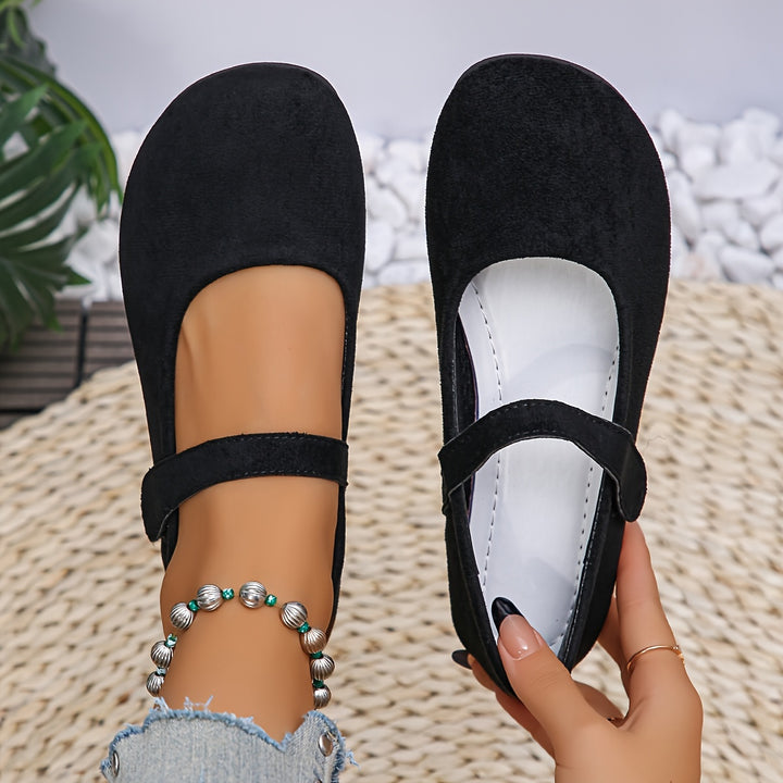 Vintage Fall Mary Jane Flats – Soft Comfortable Shoes for Women