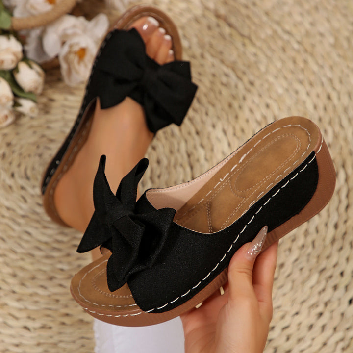 Women's Vintage Bow Sandals
