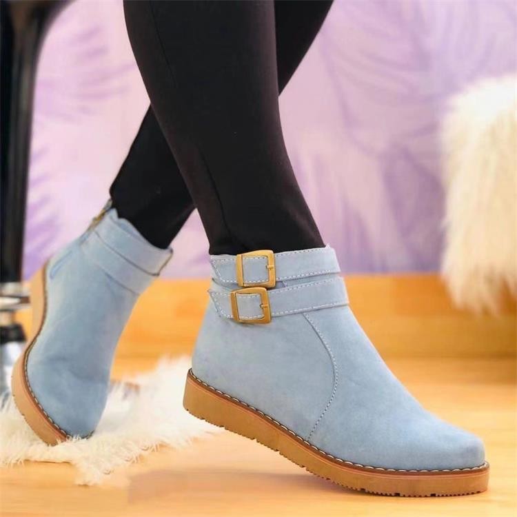 Women's Vintage Ankle Boots – Stylish Fall & Winter Comfort Boots