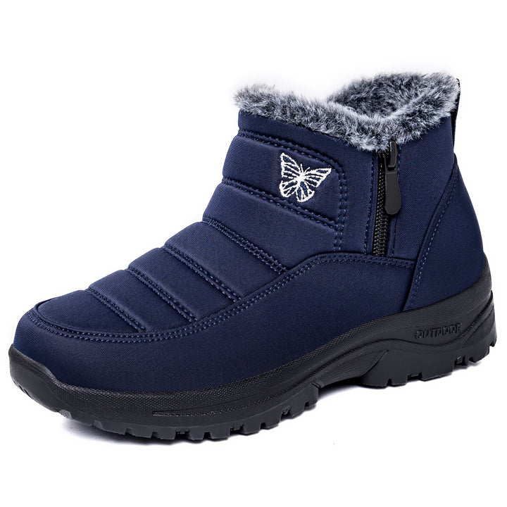 Women's Insulated Snow Boots – Waterproof, Non-Slip Fur-Lined Winter Boots