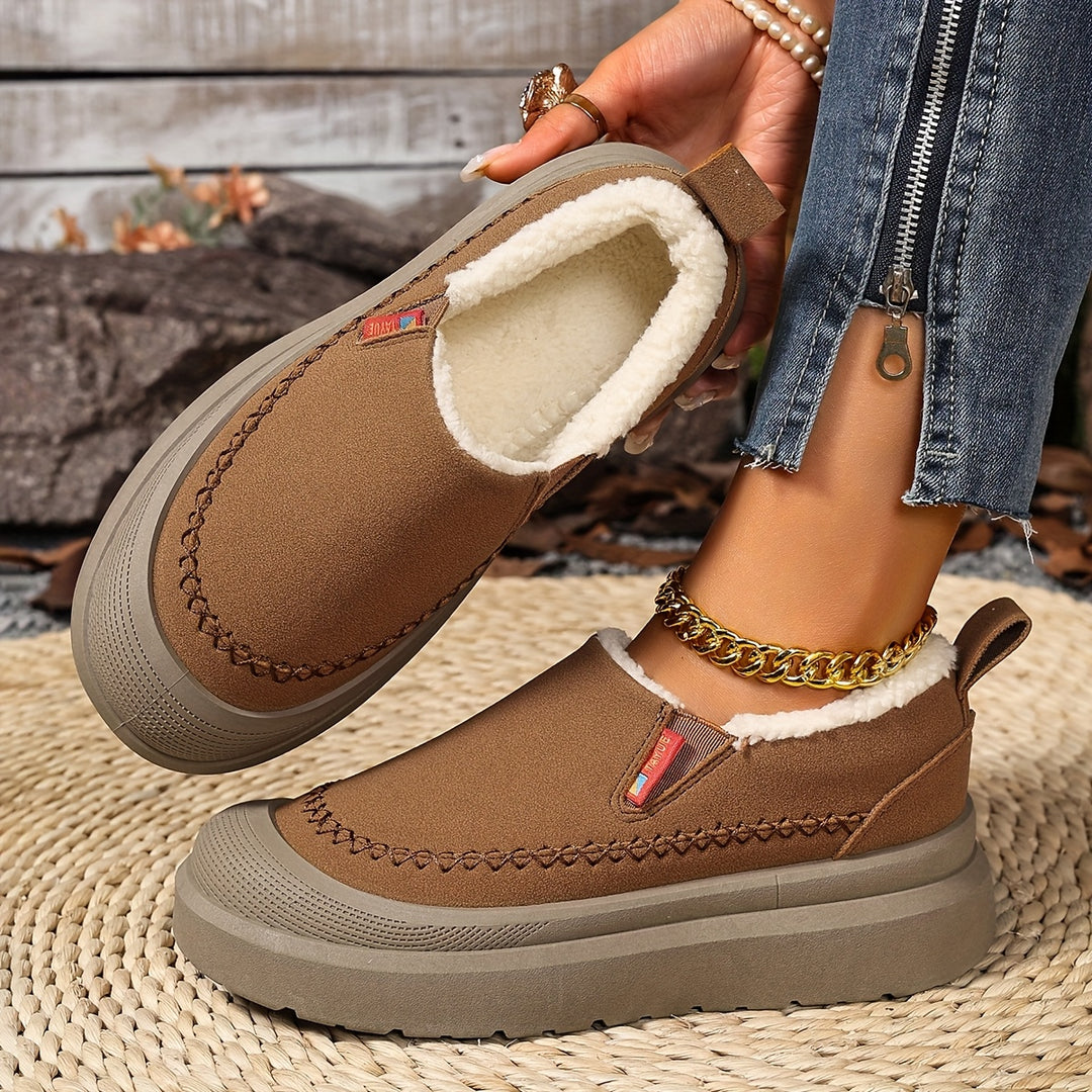 Classic Winter Comfort Shoes for Women – Soft, Warm & Durable Design