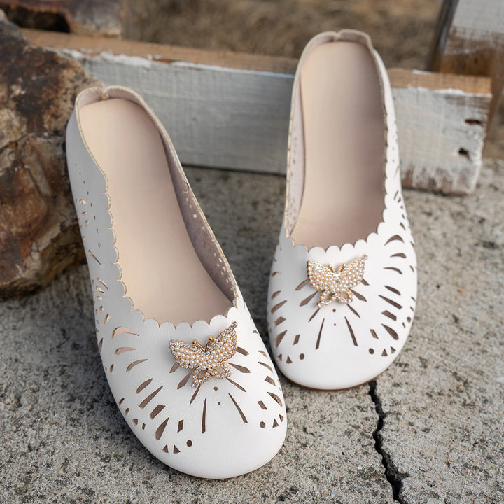 Women's Lightweight Comfort Flats – Breathable Soft Slip-On Shoes