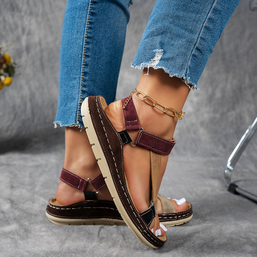 Women's Easy Comfort Walking Sandals – Adjustable Straps, Lightweight & Supportive