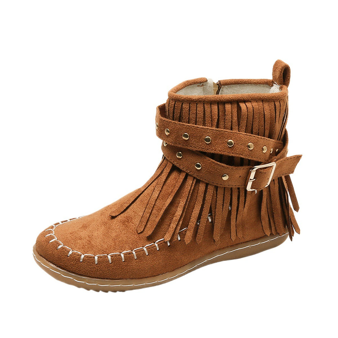 Women's Vintage Fringe Boots