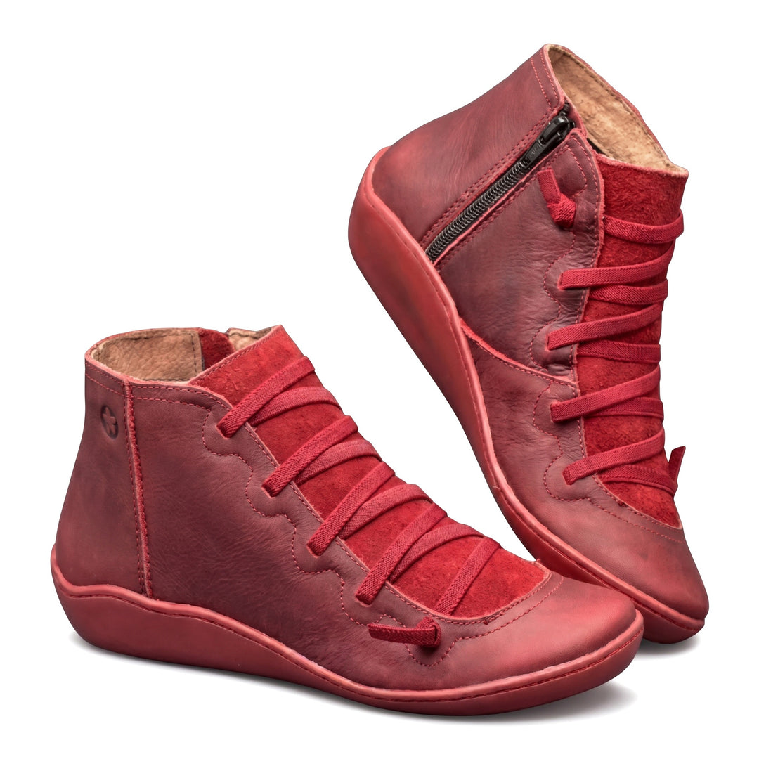 Women's Vintage Comfort Ankle Boots