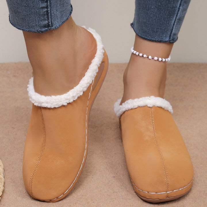 Women's Warm Slip-On Winter Shoes – Soft Lining, Lightweight & Supportive