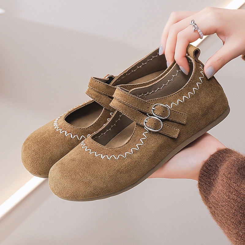 Women's Autumn Comfort Mary Jane Flat Shoes