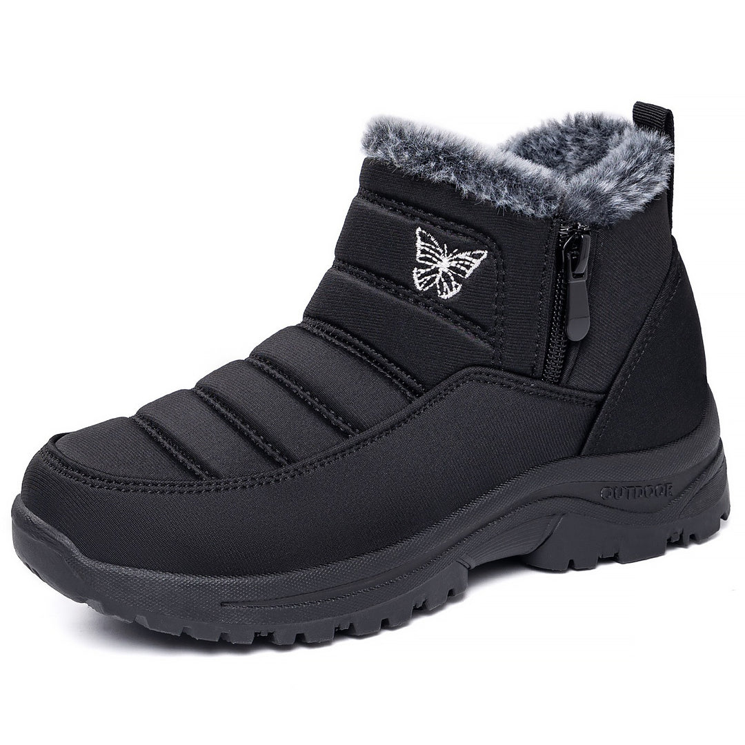 Women's Insulated Snow Boots – Waterproof, Non-Slip Fur-Lined Winter Boots