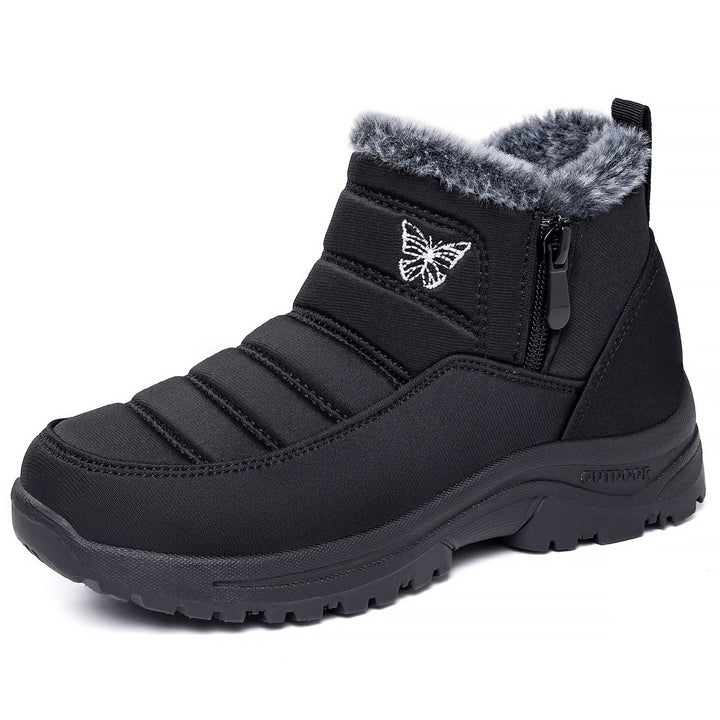 Women's Insulated Snow Boots – Waterproof, Non-Slip Fur-Lined Winter Boots