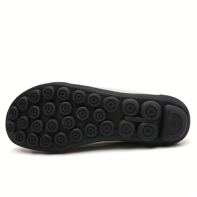 Women's Comfortable Bow Loafers – Lightweight Slip-On Casual Flats for Everyday Wear