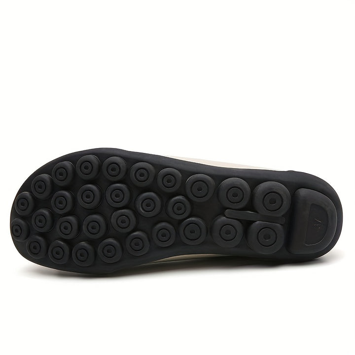 Women's Comfortable Bow Loafers – Lightweight Slip-On Casual Flats for Everyday Wear