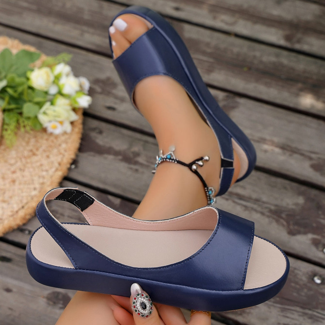 Women's Comfort Slingback Sandals – Lightweight Open-Toe Everyday Shoes