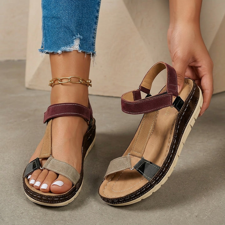 Women's Easy Comfort Walking Sandals – Adjustable Straps, Lightweight & Supportive