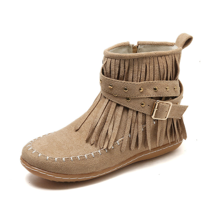 Women's Vintage Fringe Boots