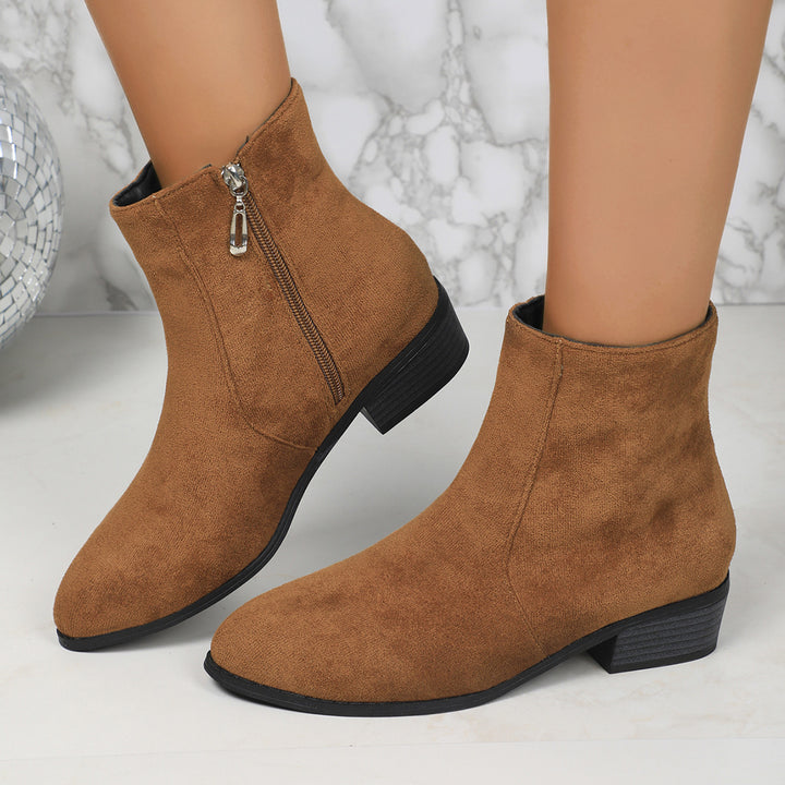 Women's Comfy Fall Ankle Boots