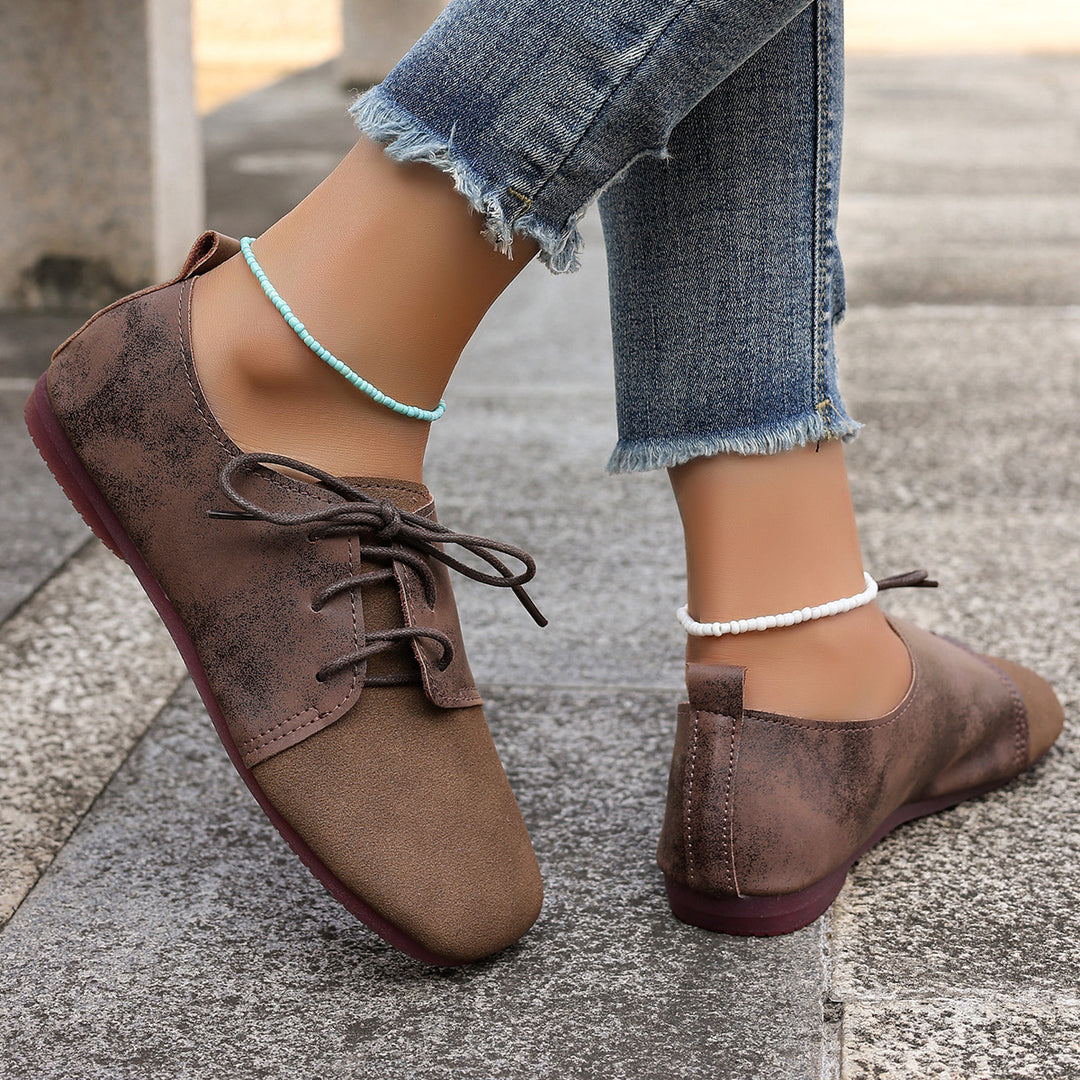 Women's Vintage Comfortable Bow Flat Mules
