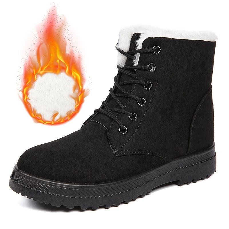 Women's Warm Winter Snow Boots – Cozy, Non-Slip Boots for Cold Weather