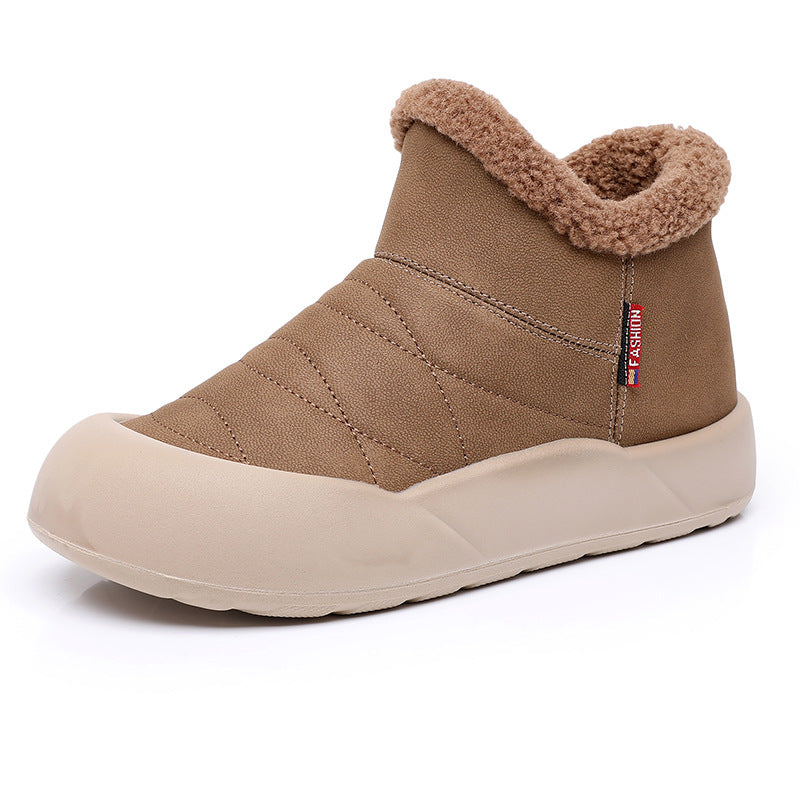 Women's Winter Warm Snow Boots – Stylish, Waterproof & Non-Slip Design