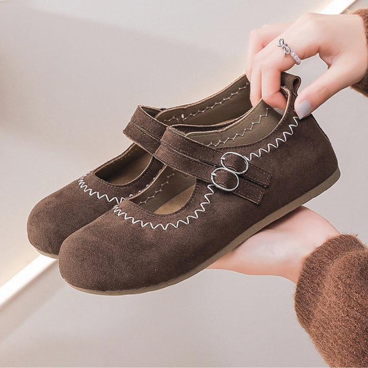 Women's Autumn Comfort Mary Jane Flat Shoes