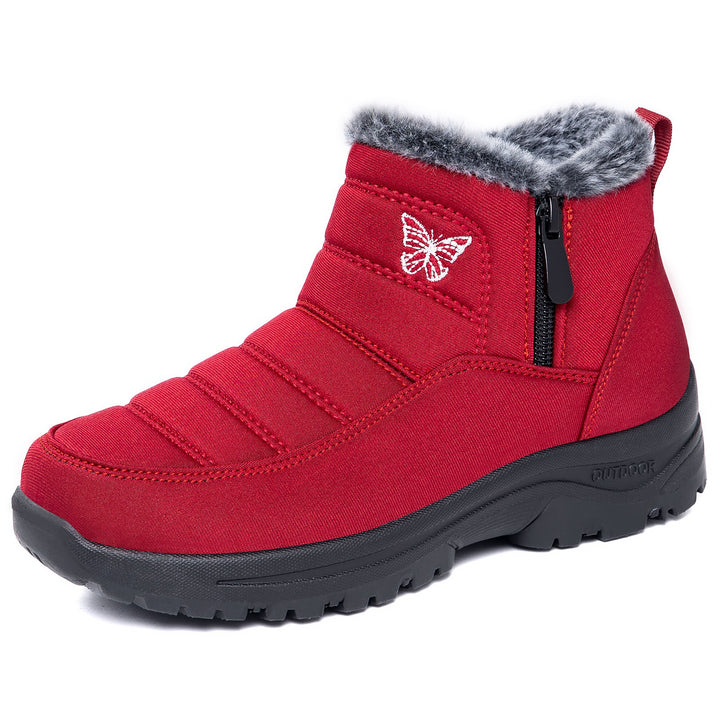 Women's Insulated Snow Boots – Waterproof, Non-Slip Fur-Lined Winter Boots