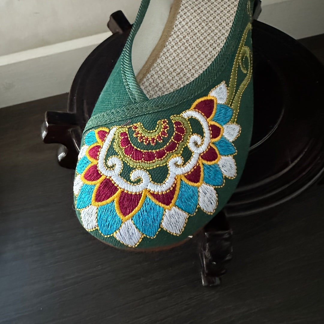 Women's Comfortable Cloth Flats – Soft Non-Slip Everyday Shoes