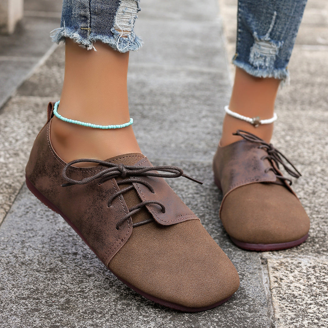 Women's Vintage Comfortable Bow Flat Mules