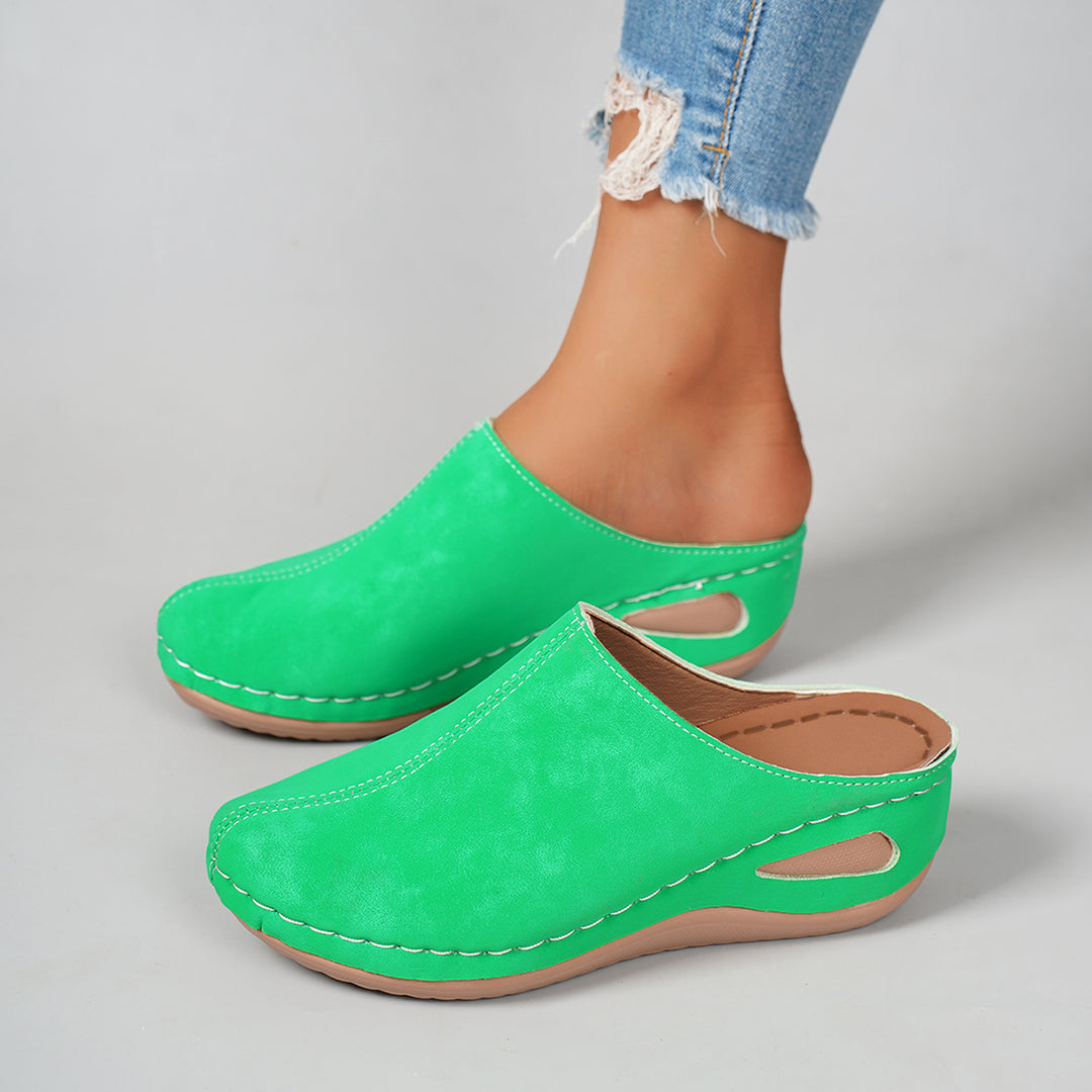 Women's Comfort Mules – Supportive Non-Slip Shoes for Everyday Use