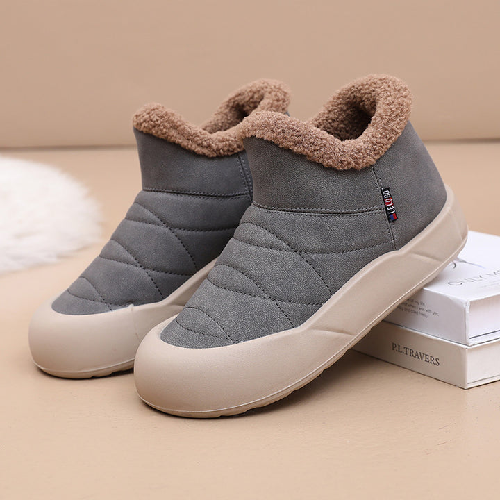 Women's Winter Warm Snow Boots – Stylish, Waterproof & Non-Slip Design