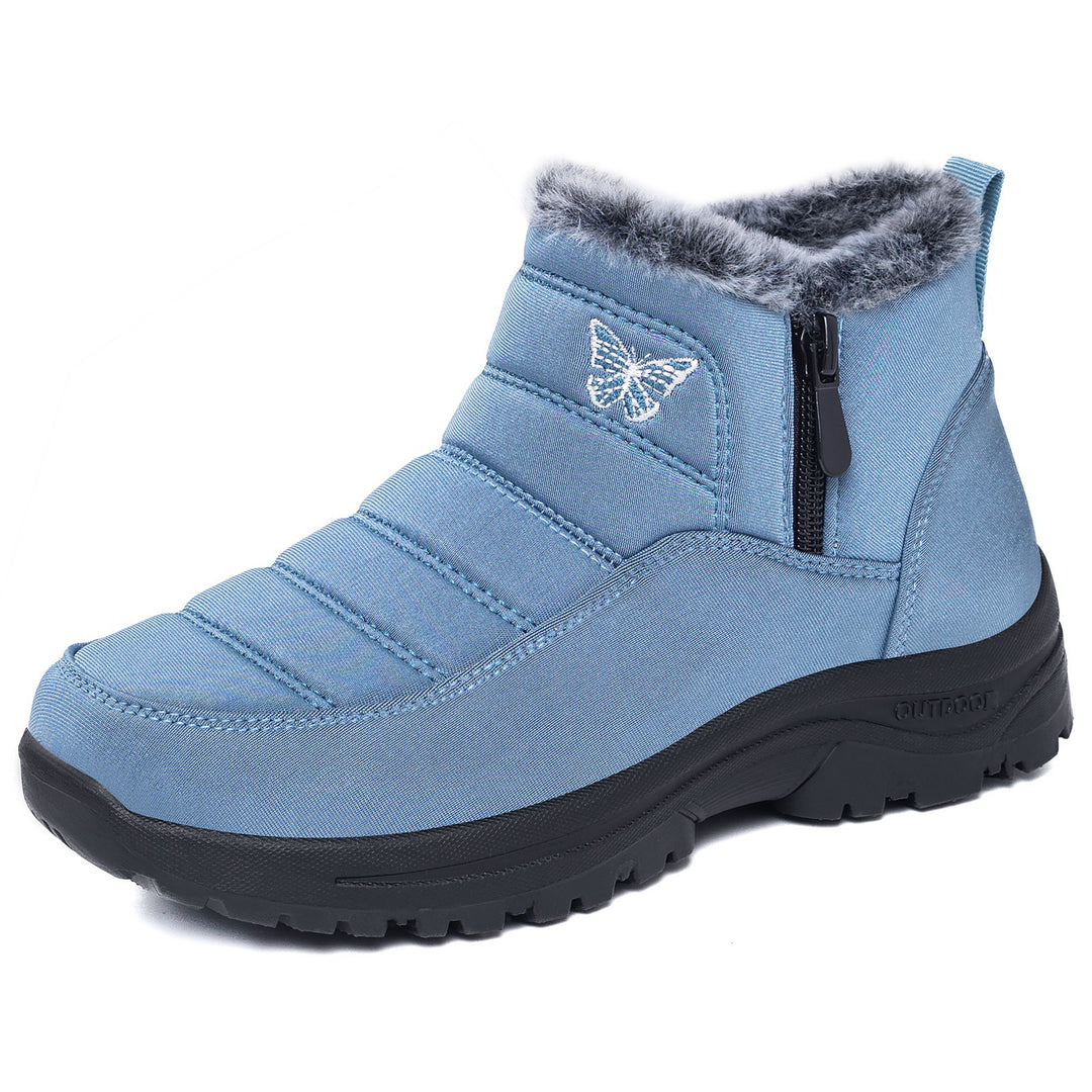 Women's Insulated Snow Boots – Waterproof, Non-Slip Fur-Lined Winter Boots