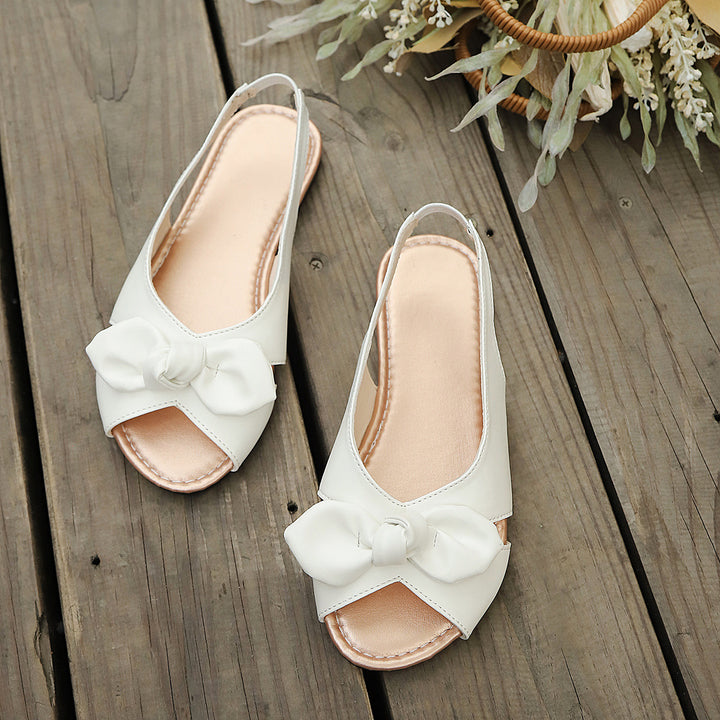 Women's Vintage Bow Comfort Flats