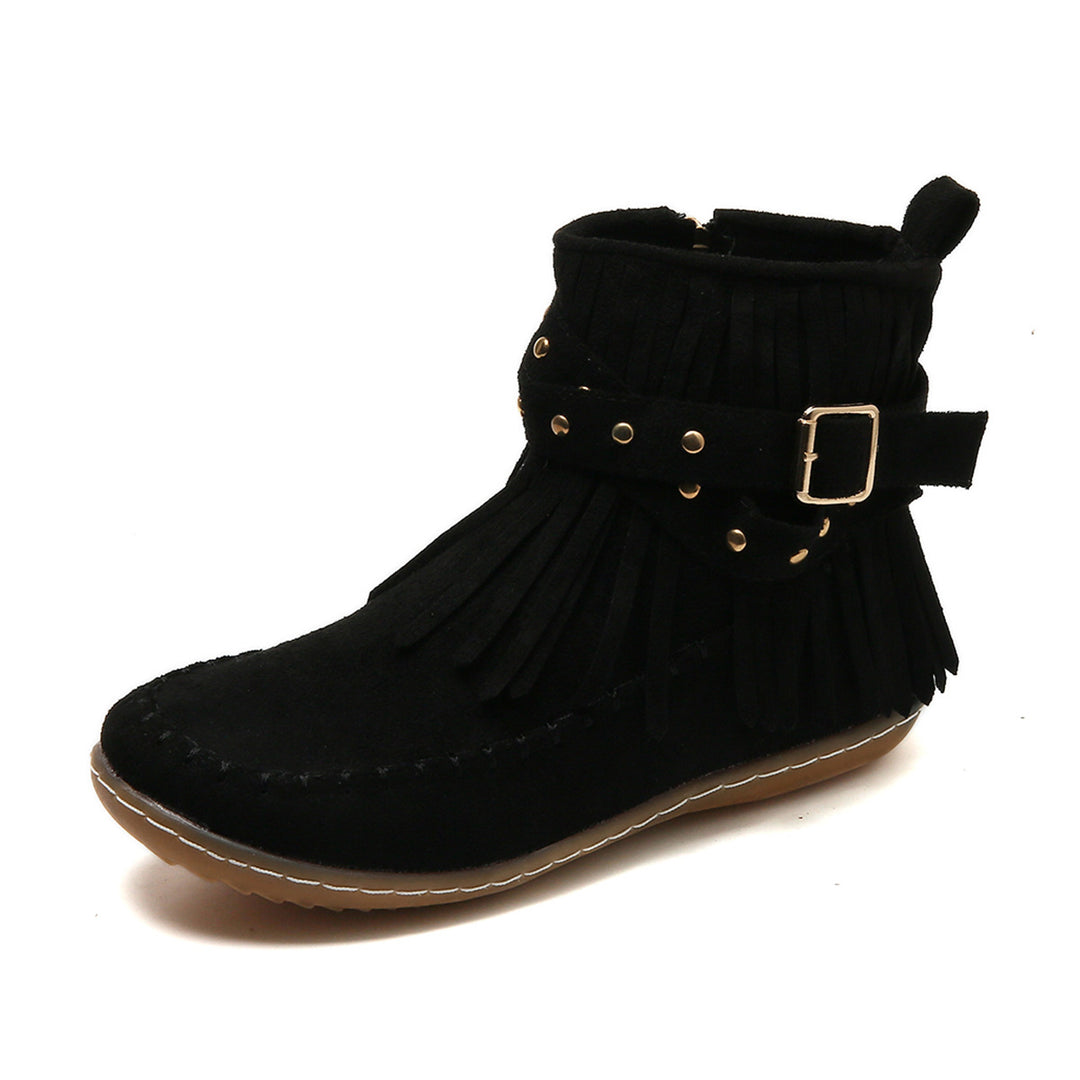 Women's Vintage Fringe Boots