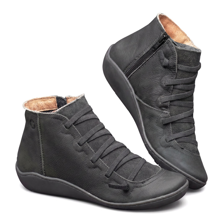 Women's Vintage Comfort Ankle Boots