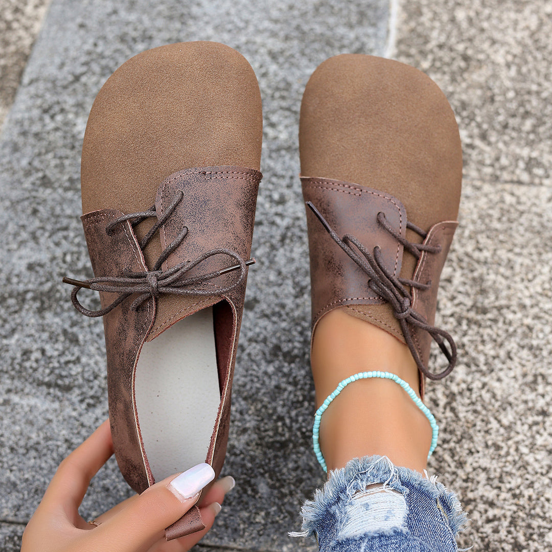 Women's Vintage Comfortable Bow Flat Mules