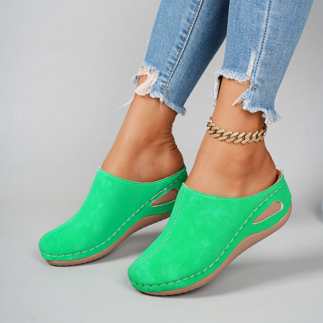 Women's Comfort Mules – Supportive Non-Slip Shoes for Everyday Use