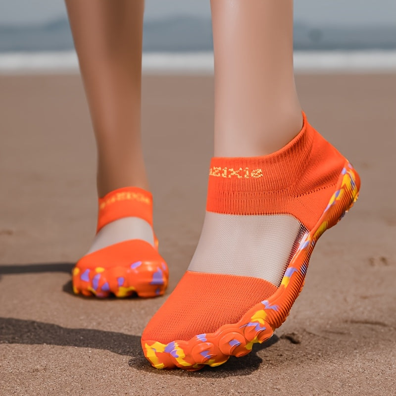 Women's Comfortable Water Shoes – Breathable, Quick-Dry & Non-Slip for Beach and Seaside Walking