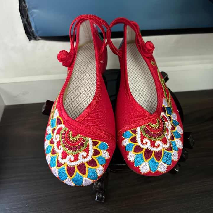Women's Comfortable Cloth Flats – Soft Non-Slip Everyday Shoes
