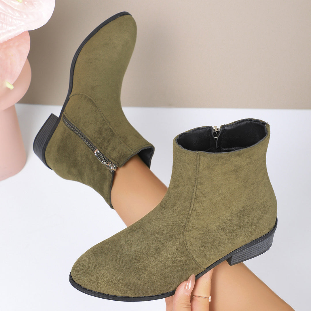 Women's Comfy Fall Ankle Boots